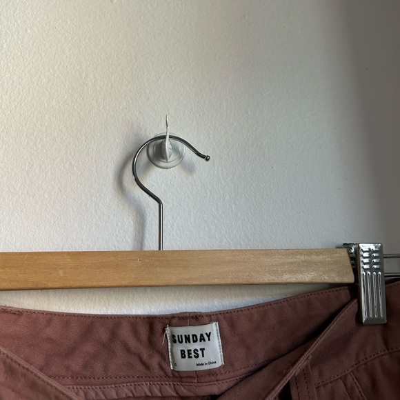 sunday best aritzia pants - 'dark' pink/salmon tone - Picture 3 of 3